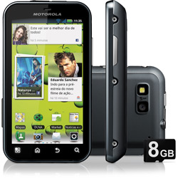 Tudo sobre 'Smartphone Motorola DEFY Desbloq. TIM + Android 2.3 1GHz Wi-Fi 3G GPS Câm 5MP 2GB'