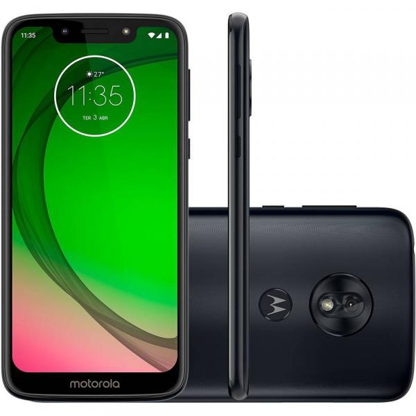 Smartphone Motorola G7 Play 32GB 4G 2GB RAM Tela 5,7 Câm. 13MP + Câm. Selfie 8MP - Índigo