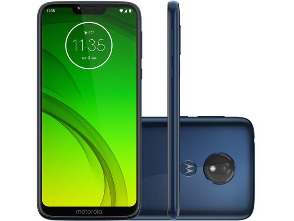 Tudo sobre 'Smartphone Motorola G7 Power 64GB Azul Navy 4G - 4GB RAM Tela 6,2” Câm. 12MP + Câm. Selfie 8MP'