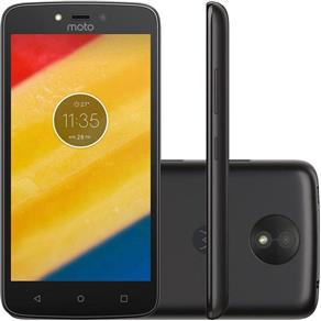 Smartphone Motorola Moto C 1ram 8gb Tela 5.0" 3g Dual Preto