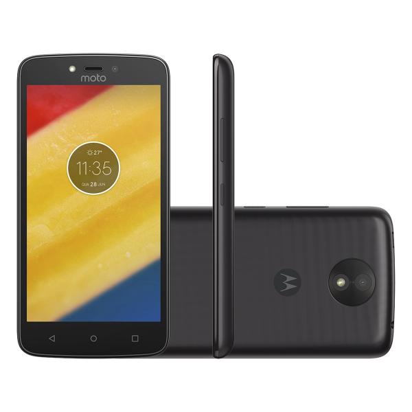 Smartphone Motorola Moto C Plus 5 16GB Dual 4G 8MP - Preto