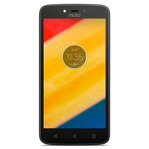 Smartphone Motorola Moto C Plus Android 7.0 Tela 5 Polegadas Quad-core 16gb 4g Wi-Fi Câmera 8mp - Preto