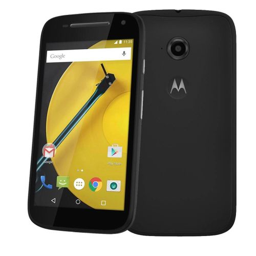 Smartphone Motorola Moto e (2ª Geração) Single Chip Android 5.0 Tela 4.5" 8GB 3G Câmera 5MP - Preto
