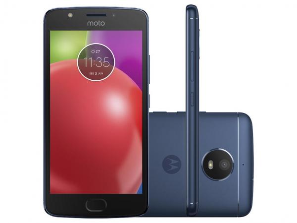 Tudo sobre 'Smartphone Motorola Moto E4 16GB Azul Safira - Dual Chip 4G Câm. 8MP + Selfie 5MP Tela 5” HD'