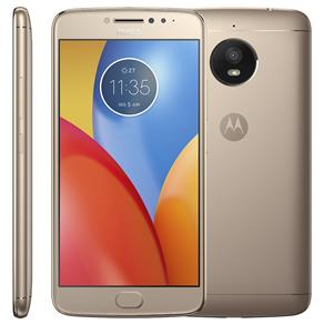 Smartphone Motorola Moto E4 Plus Ouro 16GB, Tela 5.5'', Dual Chip, Android 7.1, Bateria 5.000 MAh, Câmera 13MP, Processador Quad-Core e 2GB de RAM