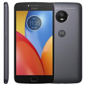 Smartphone Motorola Moto E4 Plus Titanium 16GB, Tela 5.5``, Dual Chip, Android 7.1, Bateria 5.000 MAh, Câmera 13MP, Processador Quad-Core e 2GB de RAM