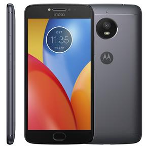 Smartphone Motorola Moto E4 Plus Titanium 16GB, Tela 5.5'', Dual Chip, Android 7.1, Bateria 5.000 MAh, Câmera 13MP, Processador Quad-Core e 2GB de RAM
