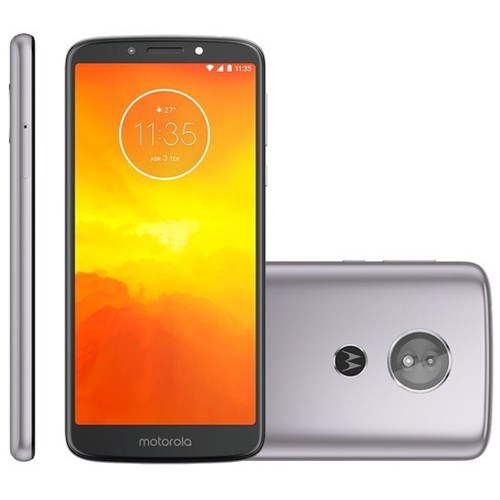 Smartphone Motorola Moto E5, 16GB, Dual Chip, 13MP, 4G, Platinum - XT1944