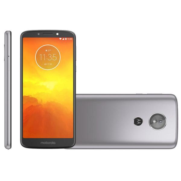 Smartphone Motorola Moto E5, 32GB, Dual Chip, 13MP, 4G, Platinum - XT1944