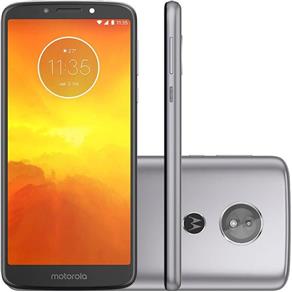 Smartphone Motorola Moto E5 32GB, Nano Chip, Android, Tela 5.7 Pol, 4G Wi-Fi Câmera 13MP - Platino