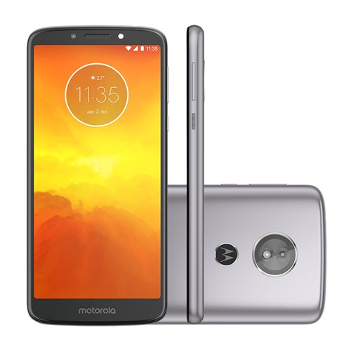 Smartphone Motorola Moto E5 Xt1944-4 16Gb Platinum Tela 5,7" Câmera 13Mp Android 8.0