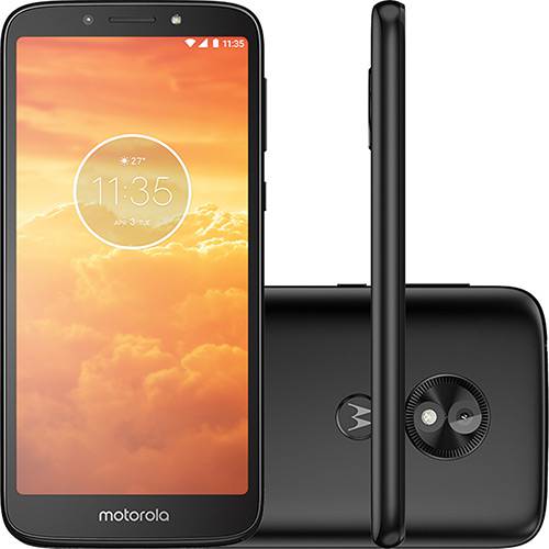 Smartphone Motorola Moto E5 Play 16GB Dual Chip Android - 8.1.0 - Versão Go Tela 5.4" Qualcomm Snapdragon 425 4G Câmera 8MP - Preto