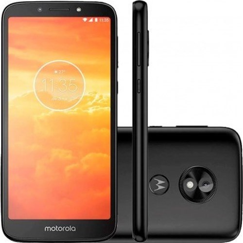 Smartphone / Motorola / Moto E5 Play Xt-1920-16 / Tela de 5.3 / Dual Sim / 16Gb - Preto