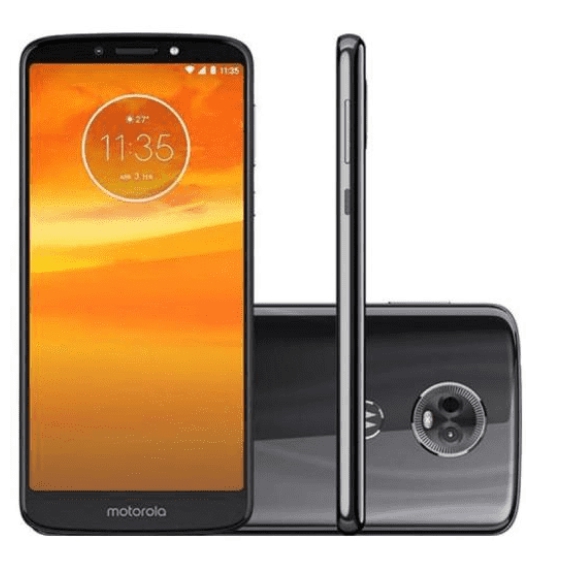 Smartphone / Motorola / Moto E5 PLUS XT-1924-3 / Tela de 6" / Dual Sim / 32GB - Preto