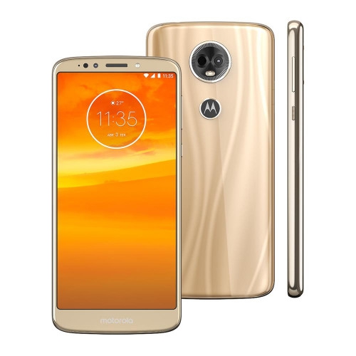 Smartphone Motorola Moto E5 Plus XT1924-3 Dual SIM 32GB de 6.0" 12MP/5MP OS 8.0 Dourado
