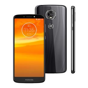 Smartphone Motorola Moto E5 Plus XT1924 Grafite 16GB, Tela 6" Max Vision, Dual Chip, Android 8.0, 4G, Câmera 12MP, Processador Quad-Core e 2GB de RAM