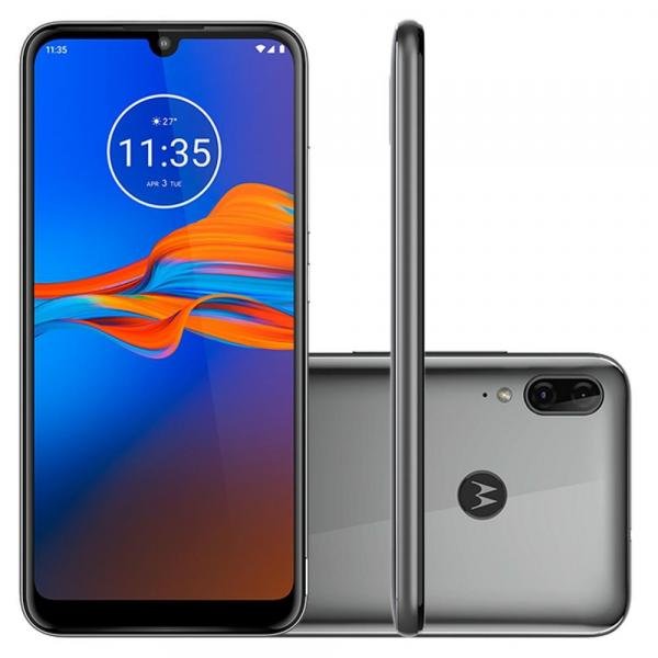 Smartphone / Motorola / Moto E6 Plus XT-2025-1 / Tela de 6.1 / Dual Sim / 32GB - Cinza