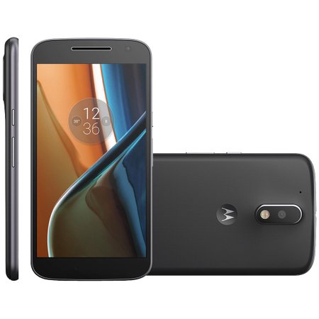 Smartphone Motorola Moto G 4 Geração 16GB, Dual Chip, 13MP, 4G, Preto - XT1626
