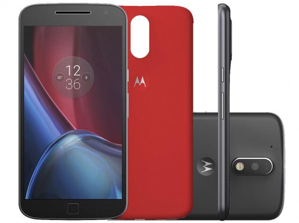 Tudo sobre 'Smartphone Motorola Moto G 4ª Geração Plus 32GB - Preto Dual Chip 4G Câm. 16 + Selfie 5MP Tela 5.5”'