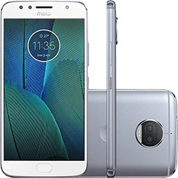 Smartphone Motorola Moto G 5s Plus Dual Chip Android 7.1.1 Nougat Tela 5.5" Snapdragon 625 32GB 4G 13MP Câmera Dupla - Azul Topázio