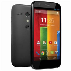 Smartphone Motorola Moto G Colors Edition XT1033 Preto, Dual Chip, 16GB, com Tela de 4.5``, Android 4.3, Câmera 5MP, Quad-Core de 1,2 GHz Snapdragon
