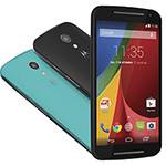 Smartphone Motorola Moto G (2ª Geração) DTV Colors Dual Chip Desbloqueado Android 4.4 Tela 5" 16GB 3G Wi-Fi Câmera de 8MP Preto