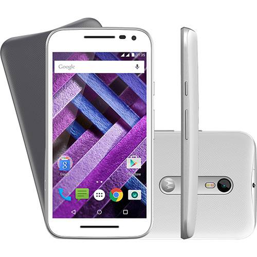Tudo sobre 'Smartphone Motorola Moto G (3ª Geração) Edição Turbo Dual Chip Android Tela 5" 16GB 4G 13MP - Branco'