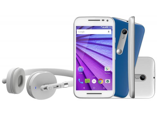 Tudo sobre 'Smartphone Motorola Moto G Music 3ª Geração 16GB - Dual Chip Câm. 13MP + Selfie 5MP Tela 5” Quad Core'