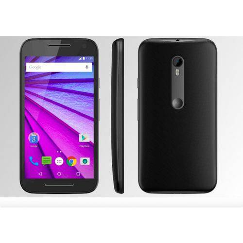 Tudo sobre 'Smartphone Motorola Moto G 3 Turbo Xt1557 4g Tela 5" Android 5.1 Câmera 13mp Dual Chip 16gb'