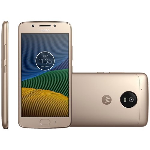 Smartphone Motorola Moto G5, 32GB, Dual, 13MP, 4G, Dourado - XT1672