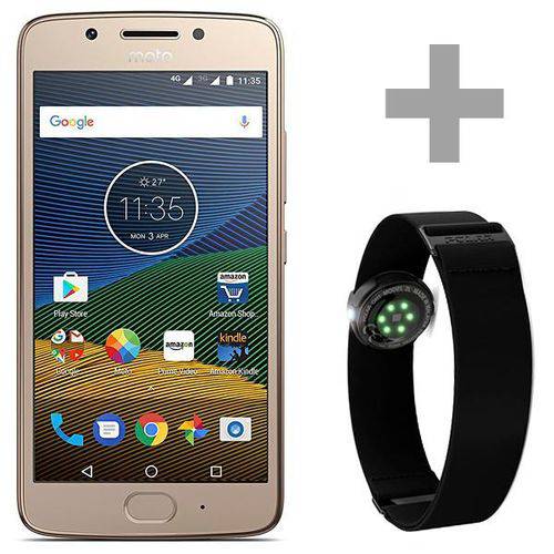 Smartphone Motorola Moto G5 XT1676 Dual Sim 16GB Tela 5.0” 13MP/5MP os 7.0 - Dourado