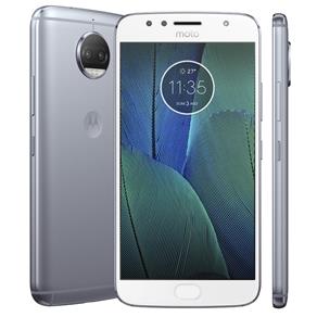 Smartphone Motorola Moto G5s Plus XT1802 Azul Topázio 32GB, Tela 5.5'', Dual Chip, TV Digital, Android 7.1, Câmera Traseira Dupla 13MP e 3GB RAM