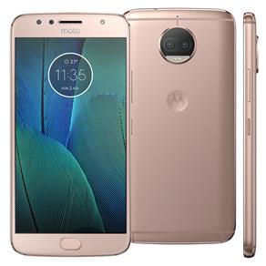 Smartphone Motorola Moto G5s Plus XT1802 Ouro Rosé 32GB, Tela 5.5'', Dual Chip, TV Digital, Android 7.1, Câmera Traseira Dupla 13MP e 3GB RAM