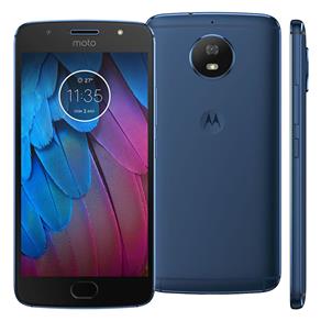 Smartphone Motorola Moto G5s XT1792 Azul Safira com 32GB, Tela de 5.2'', Dual Chip, Android 7.1, 4G, Câmera 16MP, Processador Octa-Core e 2GB de RAM