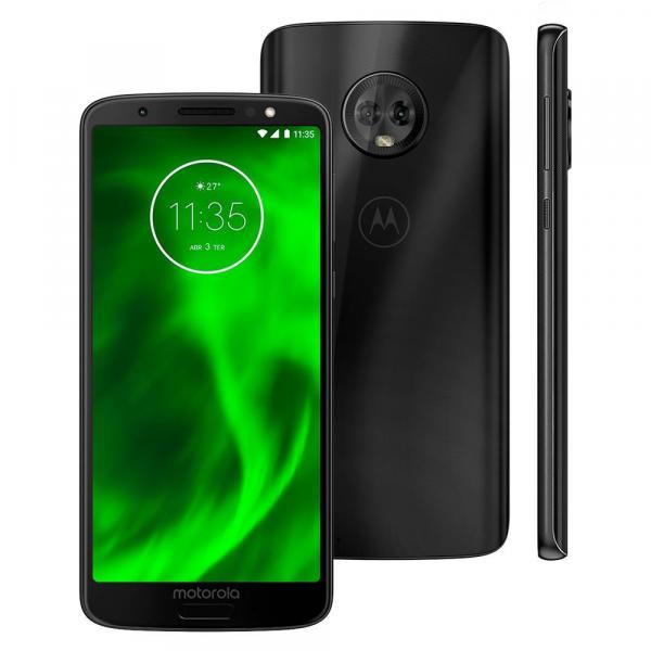 Smartphone Motorola Moto G6 32GB Dual Chip Android Oreo - 8.0 Tela 5.7" Octa-Core 1.8 GHz 4G Câmera 12 + 5MP Preto