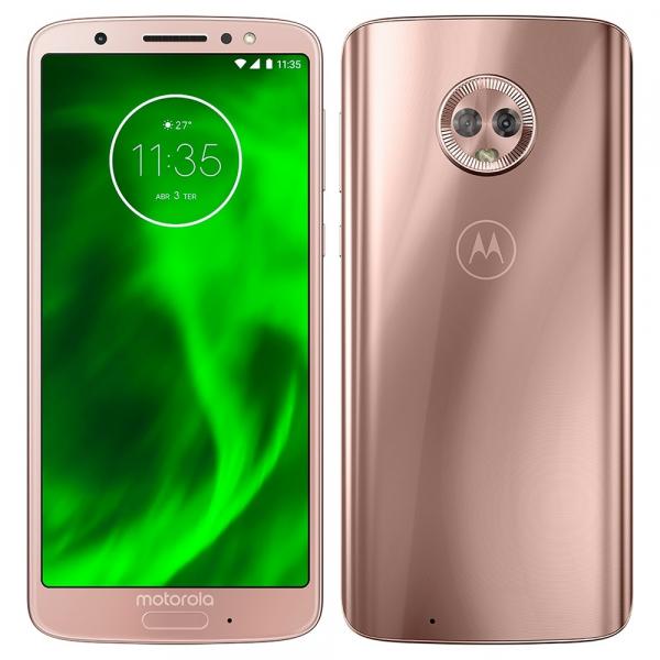 Smartphone Motorola Moto G6 64GB Dual Chip Android Oreo Octa-Core Tela 5.7" 4G Câmera 12 + 5MP