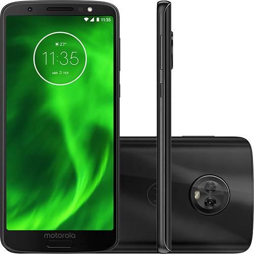 Smartphone Motorola Moto G6 64GB Dual Chip Tela 5.7 Octa-Core 1.8 GHz 4G Câmera 12 + 5MP (Dual Traseira) - Preto