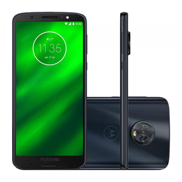 Tudo sobre 'Smartphone Motorola Moto G6 32GB Dual Chip 4G Tela 5.7" Câmera 12MP Frontal 8MP Android 8.0 Índigo'