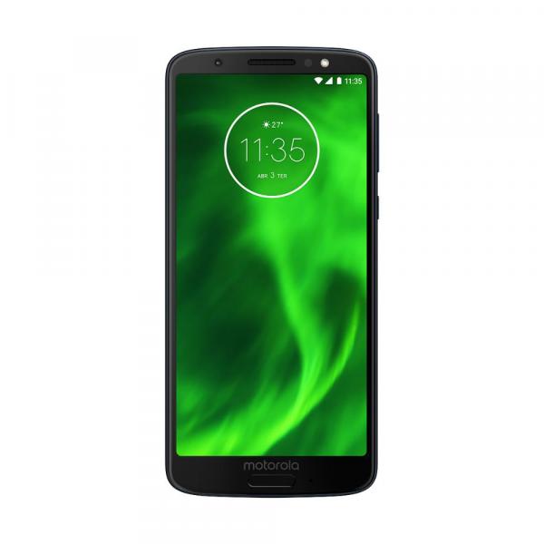 Smartphone Motorola Moto G6 32GB 3GB OctaCore 1.8GHz 5.7" Câm 12MP+5MP 8MP Android 8.0 Índigo