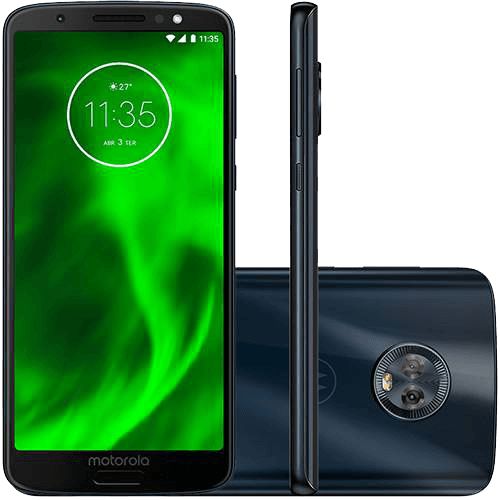 Smartphone Motorola Moto G6 Octa-Core 1.8GHz 3GB de RAM 32GB de Armazenamento Cor Indigo
