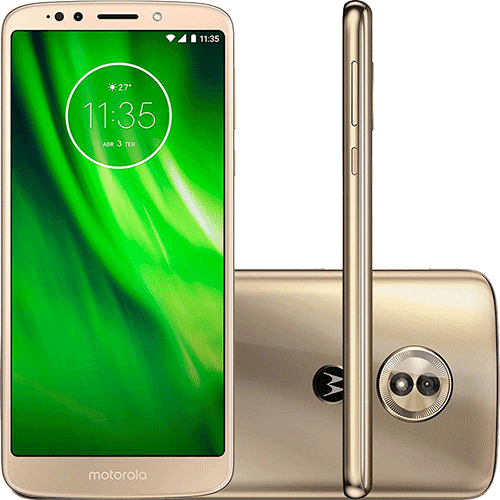 Tamanhos, Medidas e Dimensões do produto Smartphone Motorola Moto G6 Play Dual Chip Android Oreo - 8.0 Tela 5.7" Octa-Core 1.4 GHz 32GB 4G Câmera 13MP - Ouro