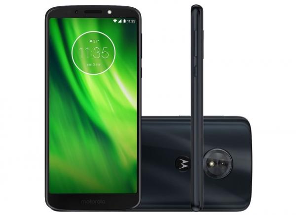 Smartphone / Motorola / Moto G6 Play XT-1922-10 / Tela de 5.7 / Dual Sim / 32GB - Preto