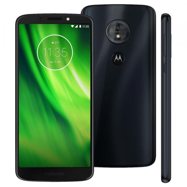 Tudo sobre 'Smartphone Motorola Moto G6 Play XT1922 Dual Chip, 32GB, Android 8.0, 4G, Câmera 13MP, Processador Octa-Core e 3GB de RAM, Tela de 5,7" - Preto'
