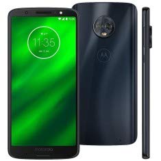 Smartphone Motorola Moto G6 Play XT1922, 32GB, Tela de 5.7", Dual Chip, Android 8.0, 4G, Câmera 13MP, Processador Octa-Core e 3GB de RAM, Indigo