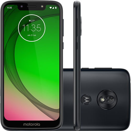 Smartphone Motorola Moto G7 Play Edição Especial 32GB Dual Chip Android Pie - 9.0 Tela 5.7" 1.8 GHz Octa-Core 4G Câmera 13MP - Índigo