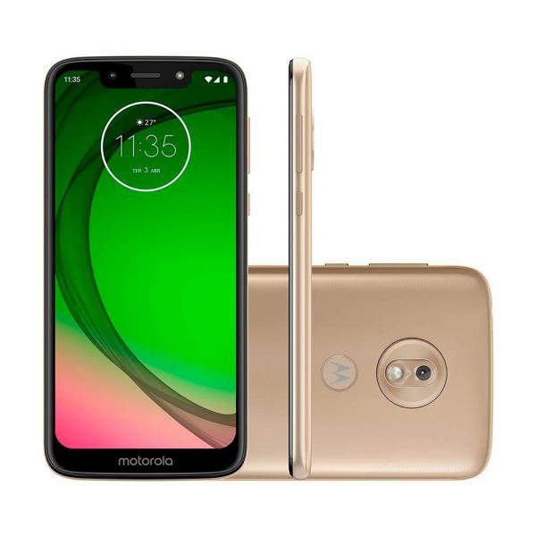 Smartphone Motorola Moto G7 Play 32GB Dual Chip Android 9.0 Tela 5.7 Octa Core 4G Câmera 13MP