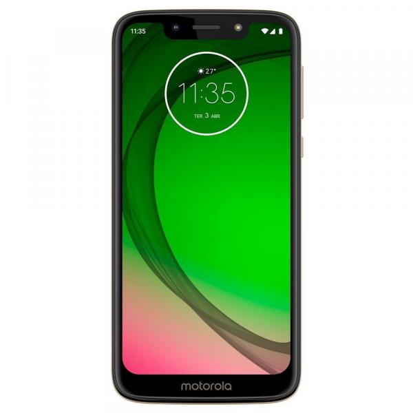 Smartphone Motorola Moto G7 Play 32GB Tela 5.7 Octa Core 1.8 GHz Câmera Traseira 13MP - Ouro