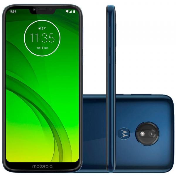 Smartphone Motorola Moto G7 POWER XT1955-1, Android 9.0, Dual Chip, 12MP, 6.2, 32GB - Azul Escuro
