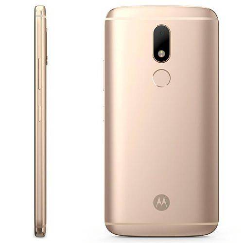 Tudo sobre 'Smartphone Motorola Moto M 32GB/4GB Lte Dual Sim Tela 5.5" Camera 16MP+8MP - Dourado'