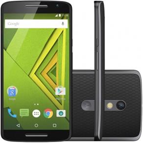 Smartphone Motorola Moto X Play Dual 32GB XT1563 Preto - Android 5.1 Lollipop, Câmera 21MP, Tela 5.5"